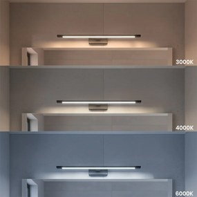 Nástenné LED svietidlo Klimt, 1x LED 12w, 3000-6000k, (60 cm), b
