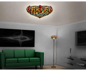 Tiffany stropnica Ø41 DRAGONFLY G