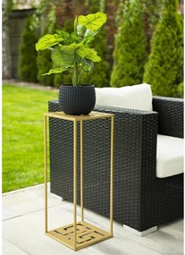 STOJAN NA KVETINÁČ FRAME1 60X24X24 CM ZLATÁ