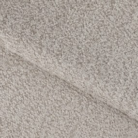 Béžová čalúnená dvojlôžková posteľ s úložným priestorom s roštom 140x200 cm Carilla – ELTAP