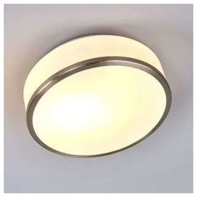 Searchlight 7039-28SS - Kúpeľňové stropné svietidlo DISC 2xE27/60W/230V IP44