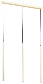 Luster na lanku CARMEN 3xG9/40W/230V zlatá