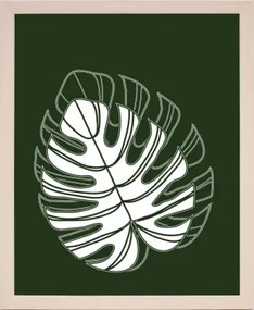 Zarámovaný obraz Tropický list, 24x30 cm%