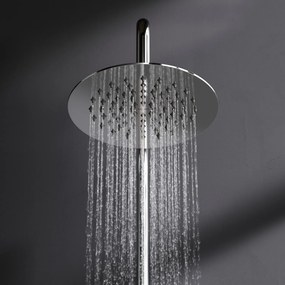 Sprchový systém AM.PM Spike F07PA400 s termostatickou sprchovou batériou, chróm