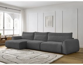 Sivá rohová pohovka Aden – Bobochic Paris
