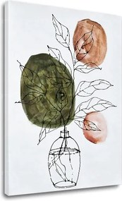 Obraz na plátne KVET VO VÁZE