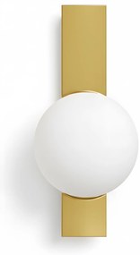 Toolight Toolight, nástenné svietidlo 1xE27, APP1758-1W, zlatá-biela, OSW-04345