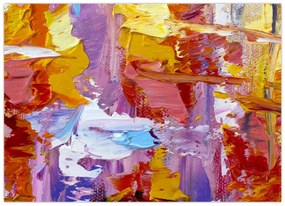 Sklenený obraz - Olejomaľba (70x50 cm)