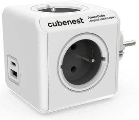 Rozbočovacia zásuvka PowerCube Original USB – Cubenest