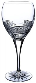 Onte Crystal Bohemia Crystal ručne brúsené poháre na červené víno Kométa 340 ml 2KS