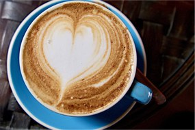 Obraz - Latte Art (90x60 cm)