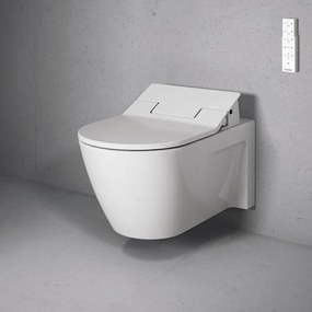 DURAVIT Starck 2 závesné WC s hlbokým splachovaním, pre Sensowash, 375 x 620 mm, biela, 2533590000