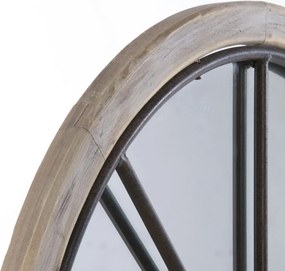 Zrkadlo Zoe, hnedé/čierne