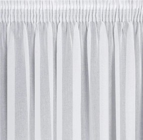 Dekorstudio Záclona ELPIDIA s riasiacou páskou 350 x 150 cm – biela