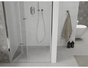 Mexen Lima, skladacie sprchové dvere do otvoru 70 x 190 cm, 6mm číre sklo, chrómový profil, 856-070-000-01-00