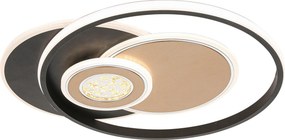 XXXLutz STROPNÉ LED SVIETIDLO, 49,5/42/6 cm Novel - Online Only bytové doplnky - 008227165401