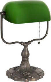 Zelená bankový lampa tiffany Velves - 27 * 20 * 36 cm 1x E27 / max 60W