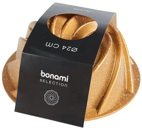 Forma na pečenie z liateho hliníka v zlatej farbe Bonami Selection Rosa