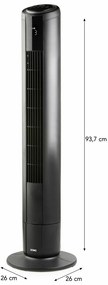 DOMO DO8152 stĺpový ventilátor s diaľkovým ovládaním