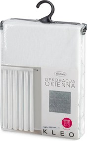 ZÁCLONA NA PÁSKE KLEO 350X270 CM BIELA