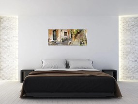 Obraz - Staré ulice Ríma (120x50 cm)