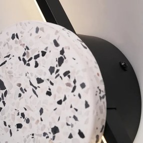 LED Nástenné svietidlo FLORENTYNA LED/24W/230V 4000K čierna/biela