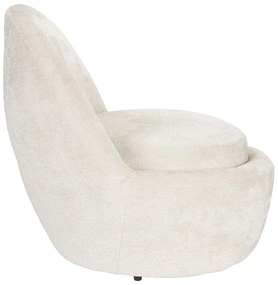 Krémové kreslo Nash – White Label