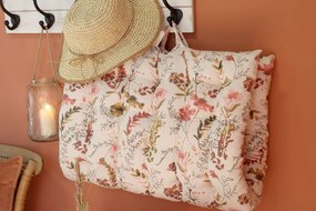 Krémový matrac s kvetmi Aix Quilt Wild Flowers - 60*100 cm