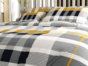 Obliečky z mikrovlákna GREY LINE sivé Rozmer obliečky: 70 x 90 cm | 140 x 200 cm