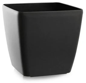 Flower Lover Kvetináč Quadrato Easy matt antracit, 24 cm, 24 cm