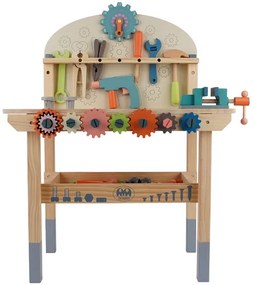 Detská dielňa s dreveným náradím