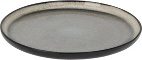 Kameninový plytký tanier Moss, pr. 26 cm
