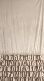 ZATEMŇOVACÍ ZÁVES NA KRÚŽKOCH CARLI 140X250 CM BÉŽOVÁ