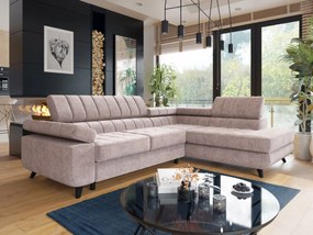 Rohová pohovka Elsie Premium, Dostupné poťahy: Zoya 03, Strana: pravá
