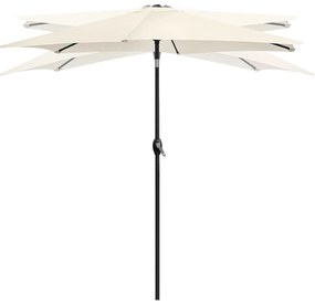 LONGWELL INDUSTRIAL LTD Skladací záhradný slnečník 210 cm - béžový
