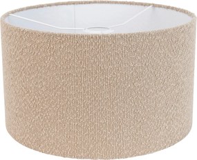Látkové tienidlo béžové s látkou Teddy 35/35/20