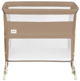 Lionelo - Detská postieľka 5v1 THOMI PLUS béžovo-karamelová