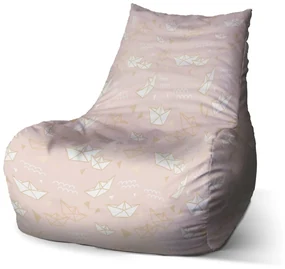 Sablio Sedací vak Bean Skladacie lodičky - 100 x 90 x 45 cm