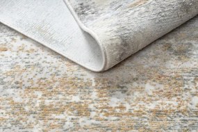 Koberec AKRYL ELITRA 8105 Abstrakcia slonia kosť / oranžový