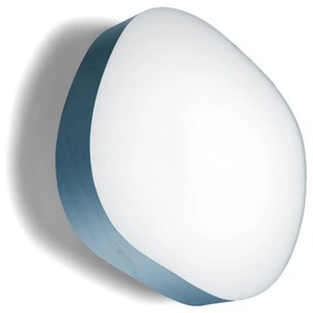 LZF Guijarro Large nástenné LED svietidlo, modrá