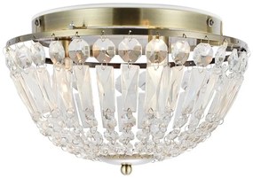 Markslöjd 109031 - Kúpeľňové svietidlo ESTELLE 3xG9/20W/230V priemer 30 cm IP44 mosadz