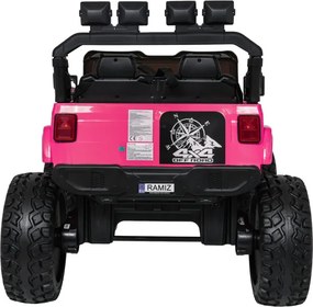 Elektrické autíčko Extreme Sport 4x4 ružové