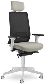 LD SEATING Kancelárska stolička LYRA 216-SYS-HO s opierkou hlavy