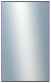 DANTIK - Zrkadlo v rámu, rozmer s rámom 60x100 cm z lišty Hliník modrá m. (7002242)