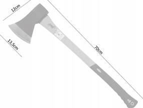 CH Sekera na štiepanie dreva 1400 g / 70 cm