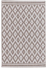 Koberec Modern Rhombs mink/beige 160 x 230 cm
