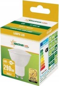 Žiarovka GU10 - LED - 4W - 310lm - 6000K