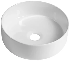 Sapho Sapho, NIMIS keramické umývadlo na dosku priemer 30cm, biela, AR489