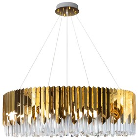 Dekoračná lampa EMILY 100x32 cm zlatá
