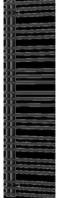 Mexen Neptun kúpeľňový radiátor 1600 x 500 mm, 662 W, čierny - W101-1600-500-00-70